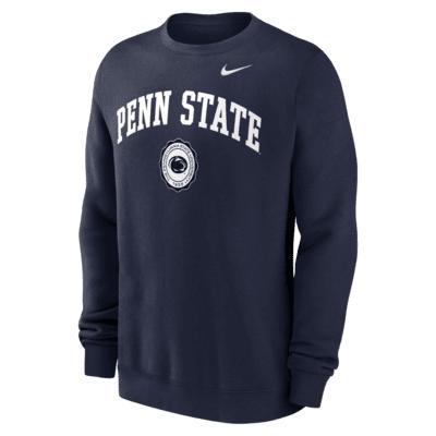 Penn State Nittany Lions Arched Seal Men's Nike College Pullover Crew Product Image