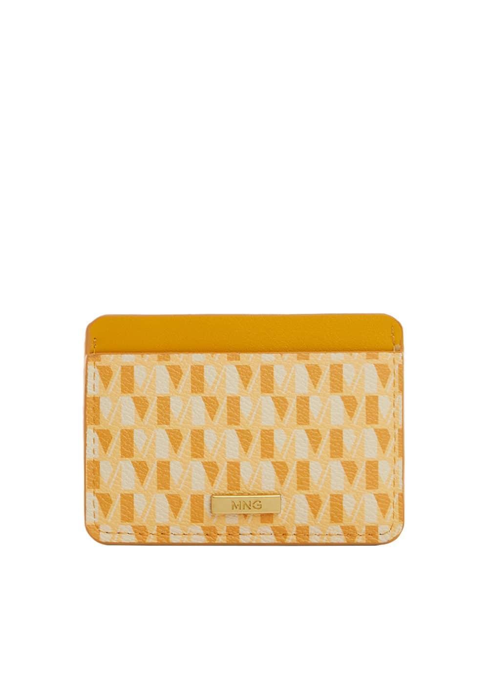 MANGO - Card holder with printed logo - One size - Women Product Image