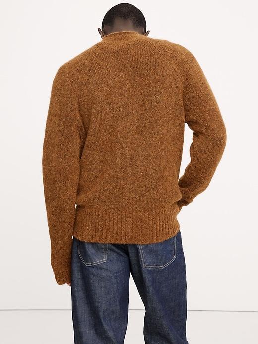 Alpaca-Wool Blend Crew-Neck Sweater Product Image