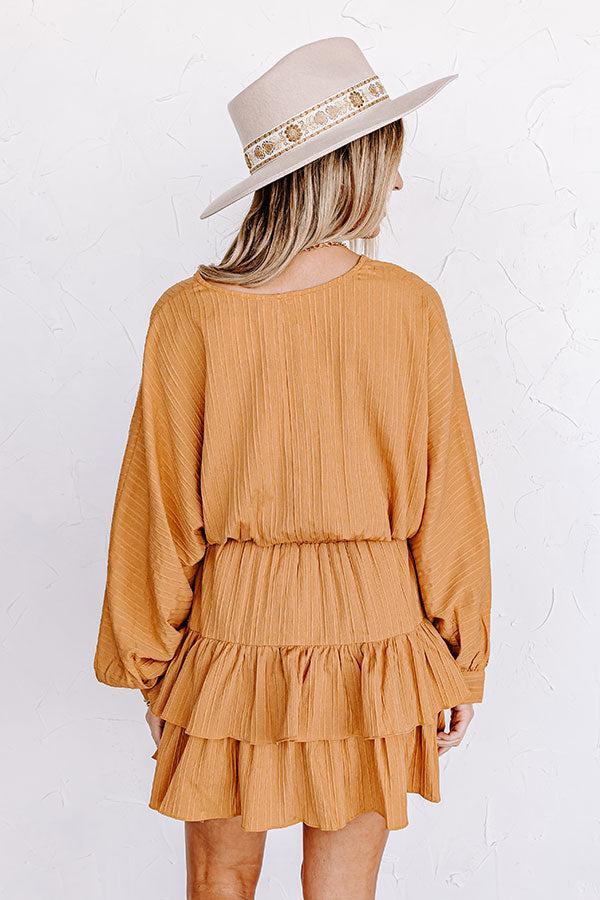 Slight Change Of Plans Dress In Golden Honey Product Image