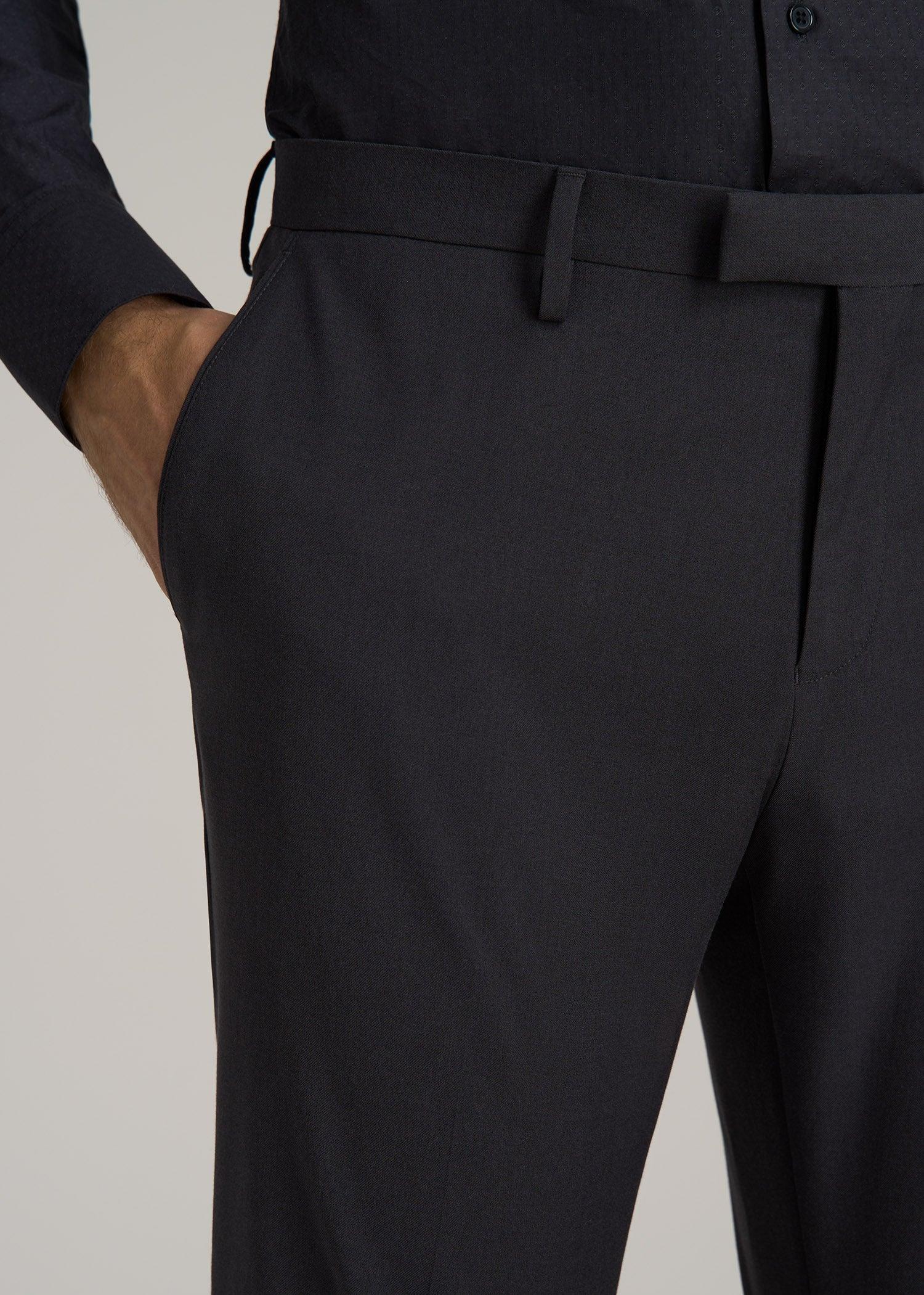 Suit Trousers for Tall Men in Mid Grey Product Image