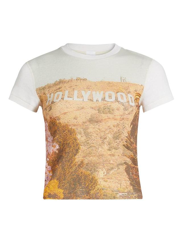 Womens Hollywood 90S Baby T-Shirt Product Image