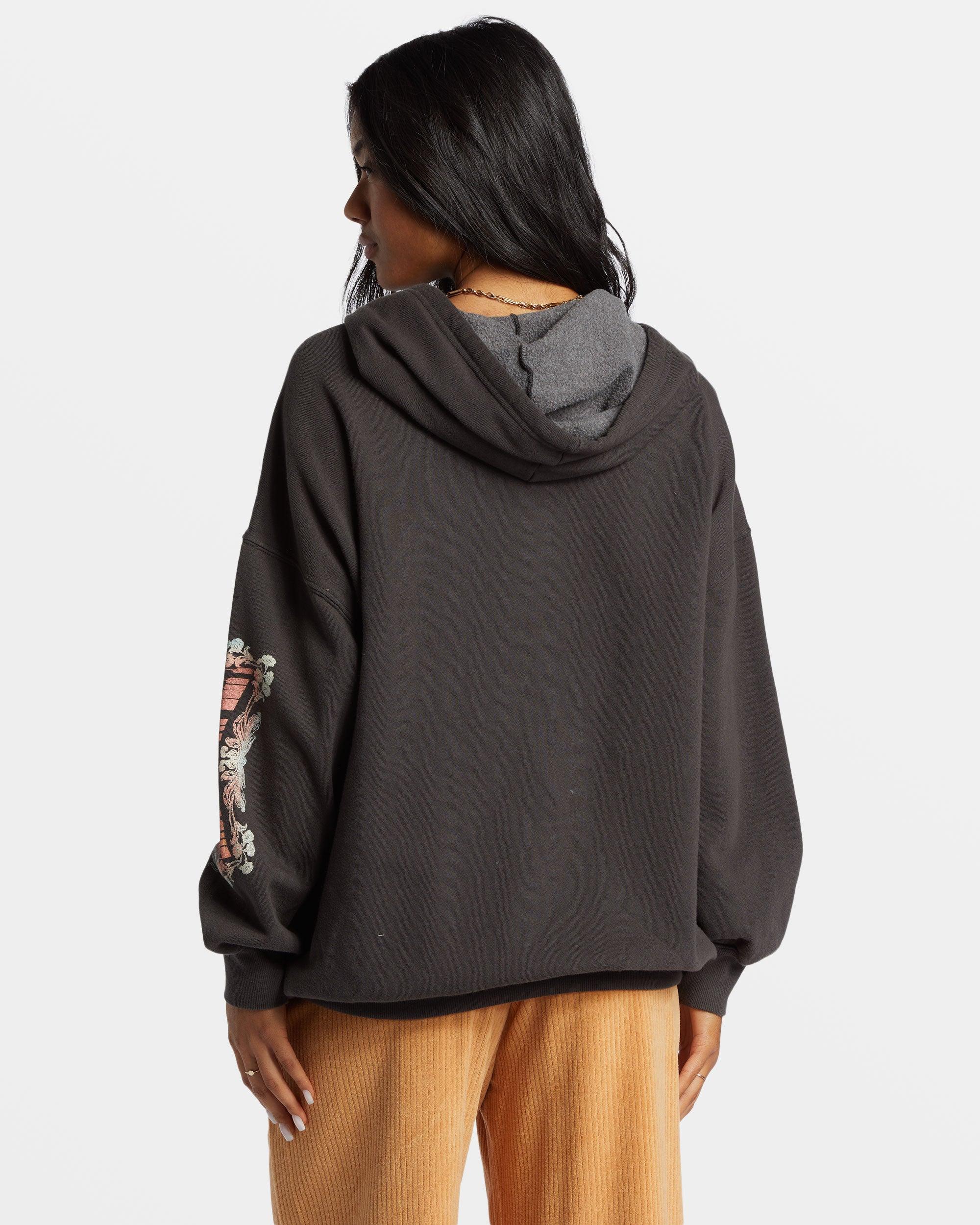 Rhythm Pullover Hoodie - Black Sands Female Product Image