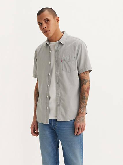 Short Sleeve Classic One Pocket Standard Fit Shirt Product Image