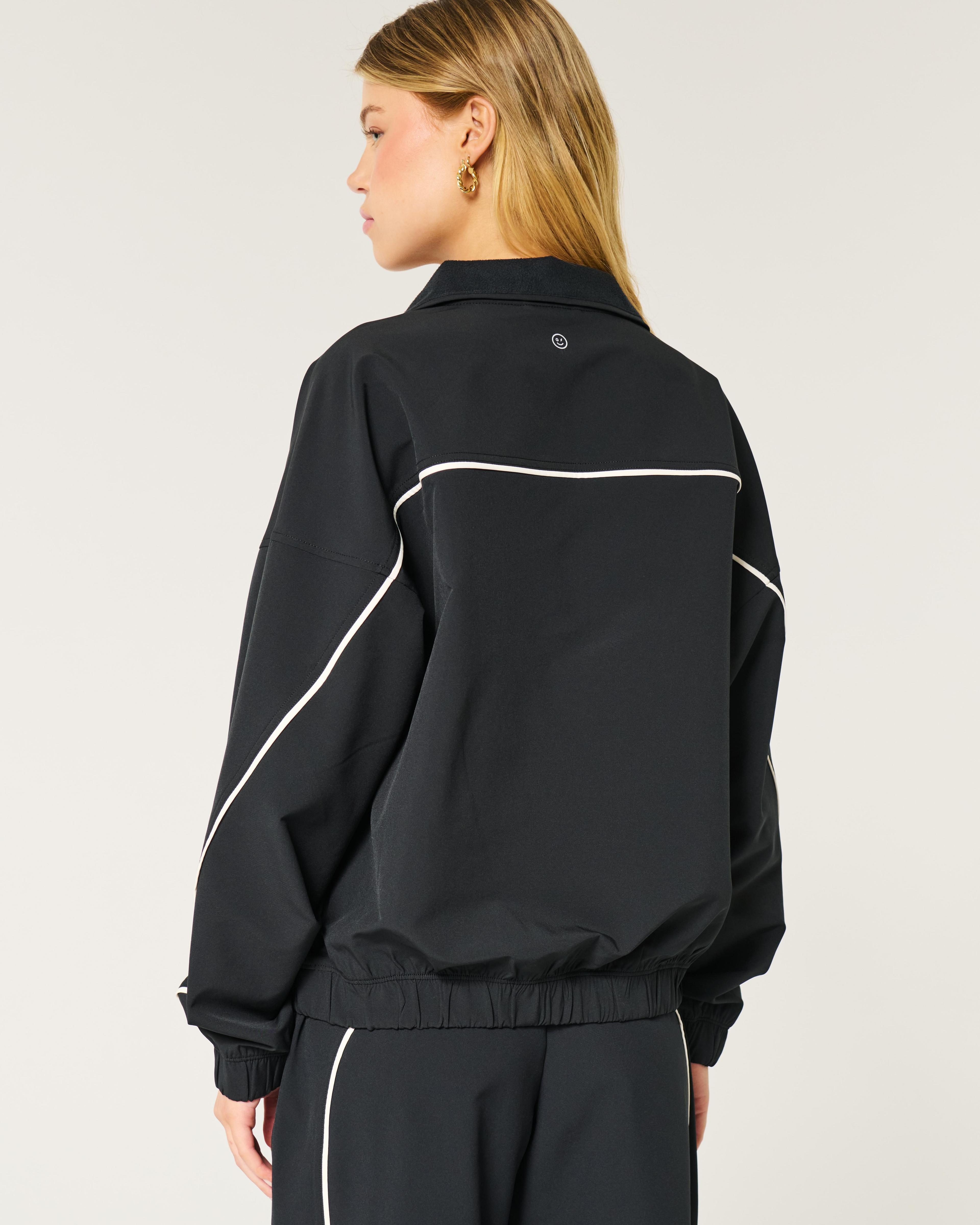 Gilly Hicks Cozy Lined Track Jacket Product Image