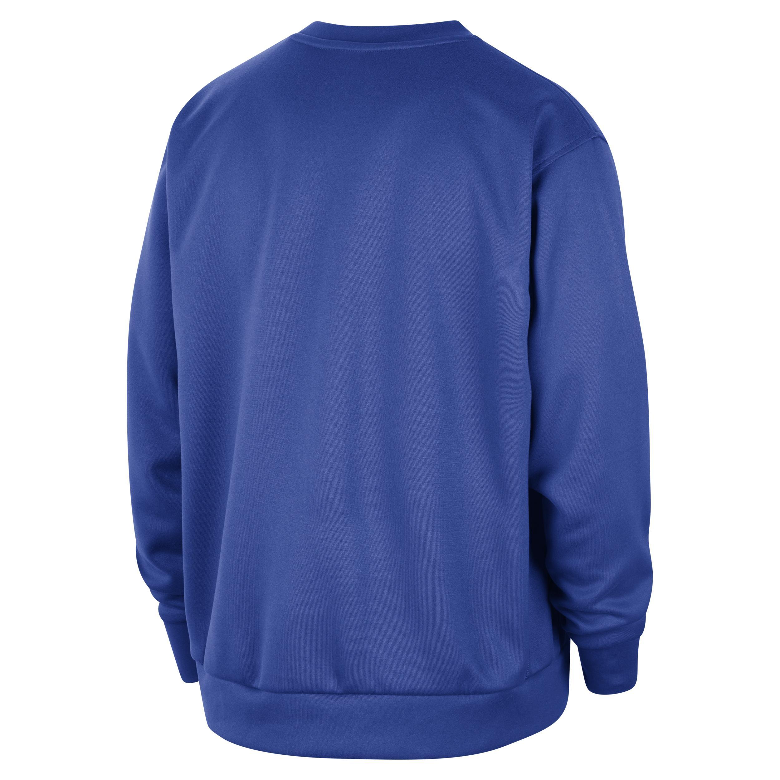 Dallas Mavericks Spotlight Nike Men's Dri-FIT NBA Crew-Neck Sweatshirt Product Image