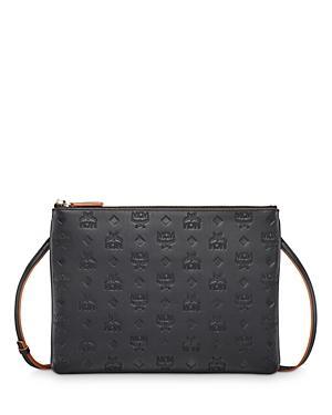 MCM Klara Monogram Leather Crossbody Pouch Product Image