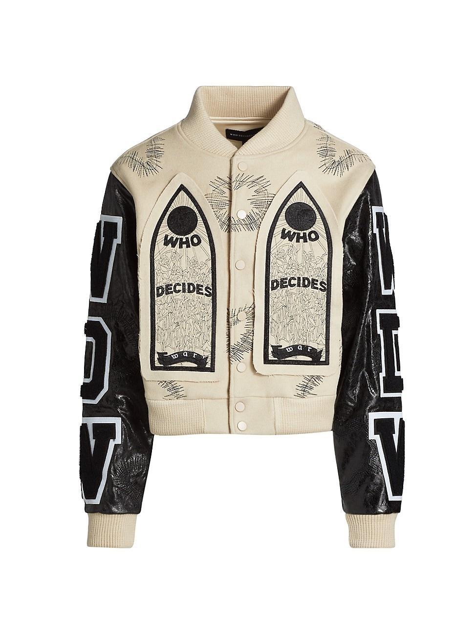 Mens Namesake Wool-Blend Varsity Jacket Product Image