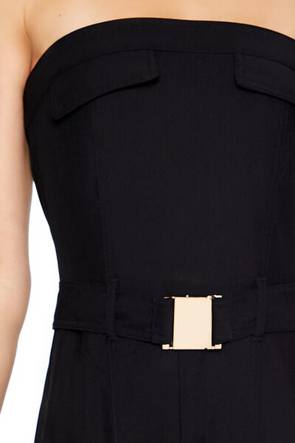 Belted Strapless Cargo Jumpsuit | Forever 21 Product Image