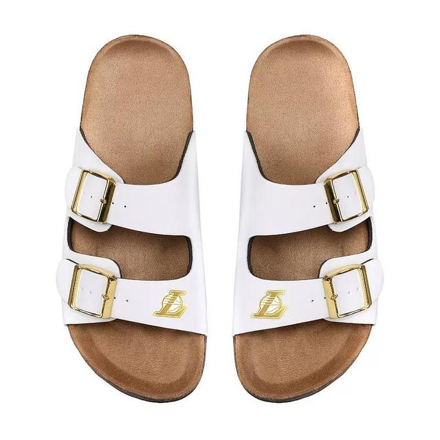 Womens FOCO Chicago Bulls Double-Buckle Sandals Product Image