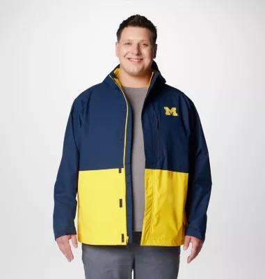 Columbia Men's Collegiate Field Bound Jacket - Michigan - Big- Product Image