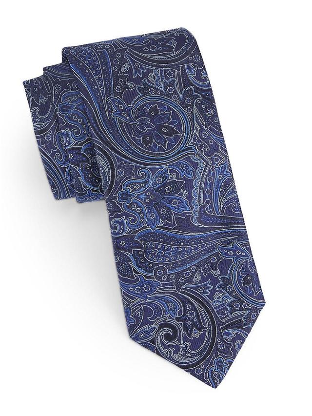 Mens Paisley Silk Tie Product Image