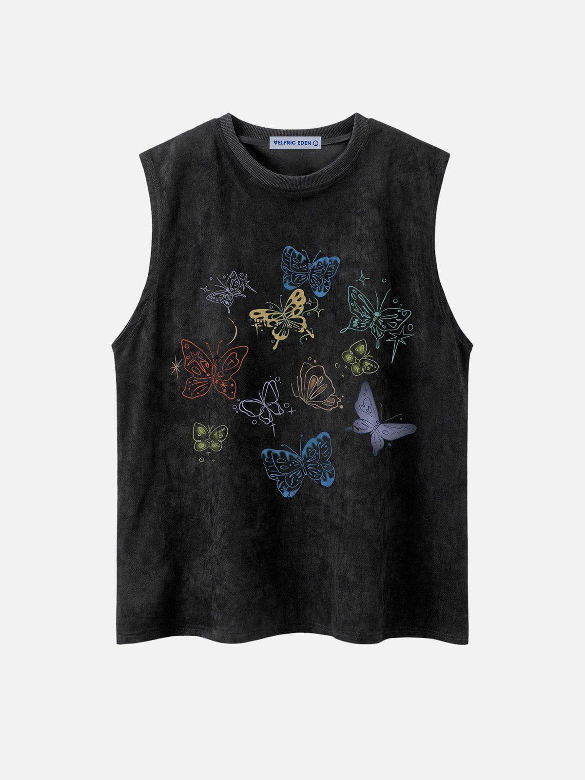 Aelfric Eden Colorful Butterfly Tank Top Product Image