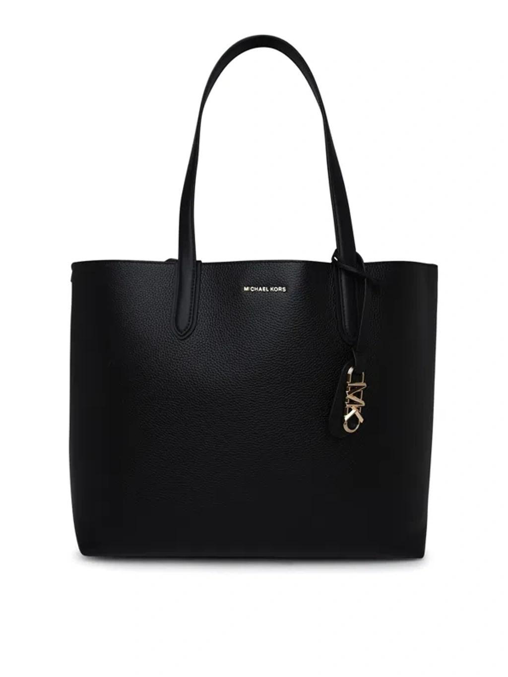 MICHAEL KORS Eliza Bag In Black Leather Product Image