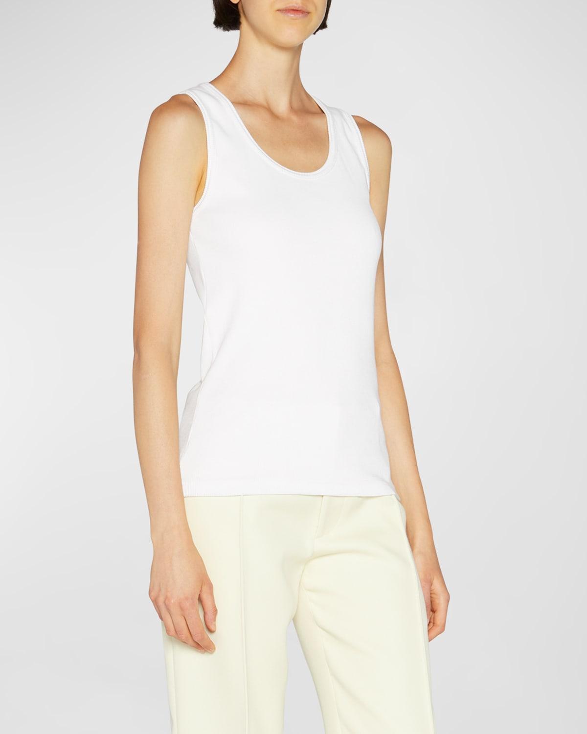 Womens Rib-Knit Oversized Tank Top Product Image