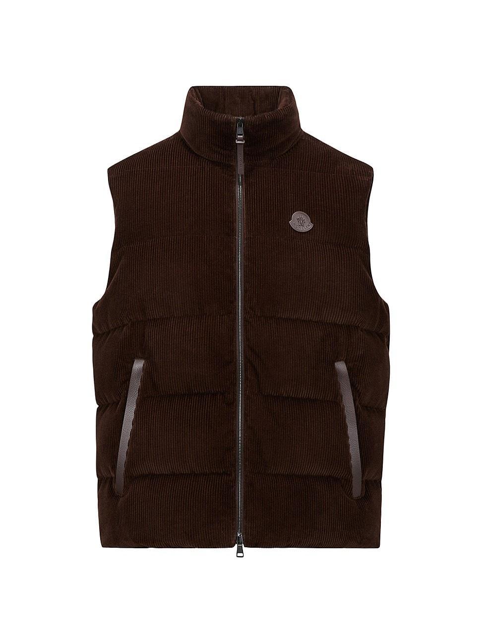 Mens Acrab Corduroy Down Vest Product Image