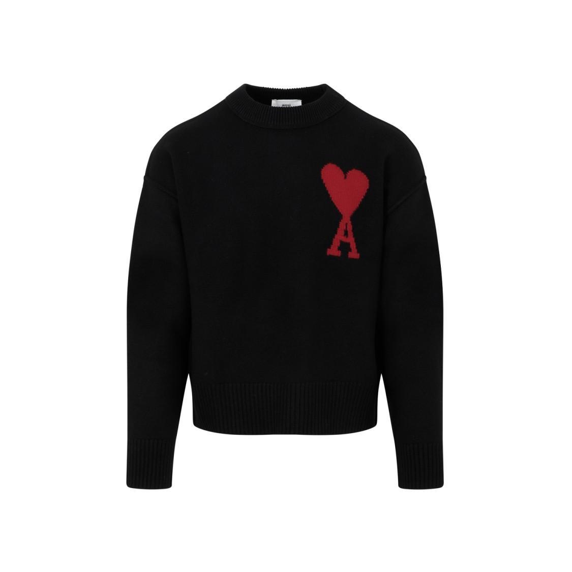 Off-white Adc Crewneck Sweater In Black Product Image