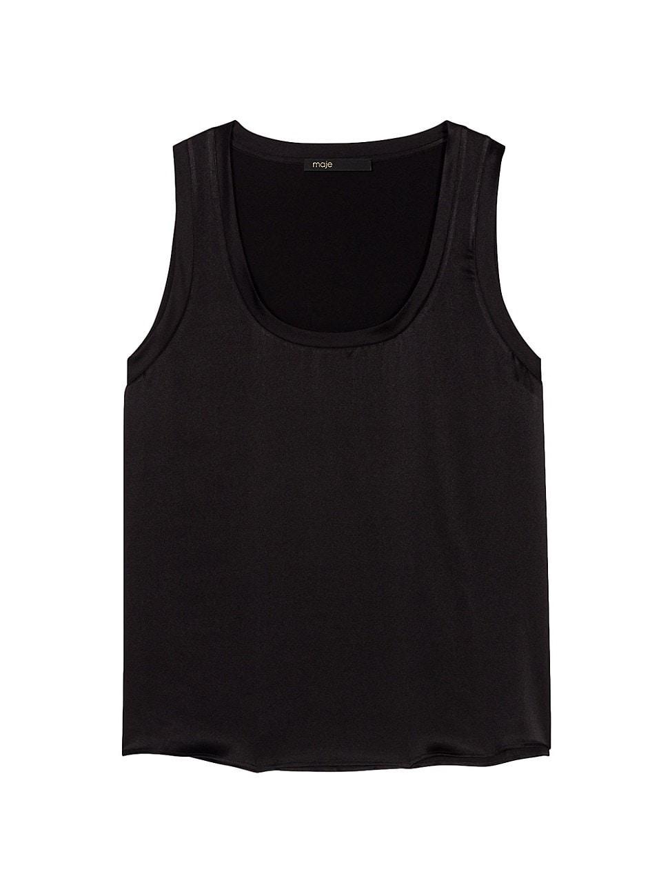 Womens Silk Tank Top Product Image