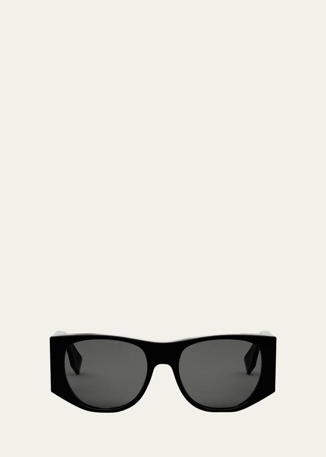 The Fendi Baguette 54mm Oval Sunglasses Product Image