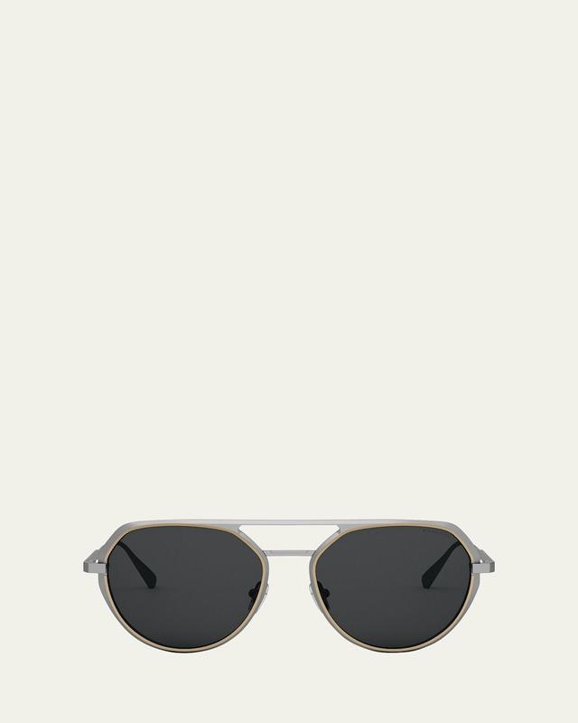 Mens Octo 56MM Geometric Sunglasses Product Image