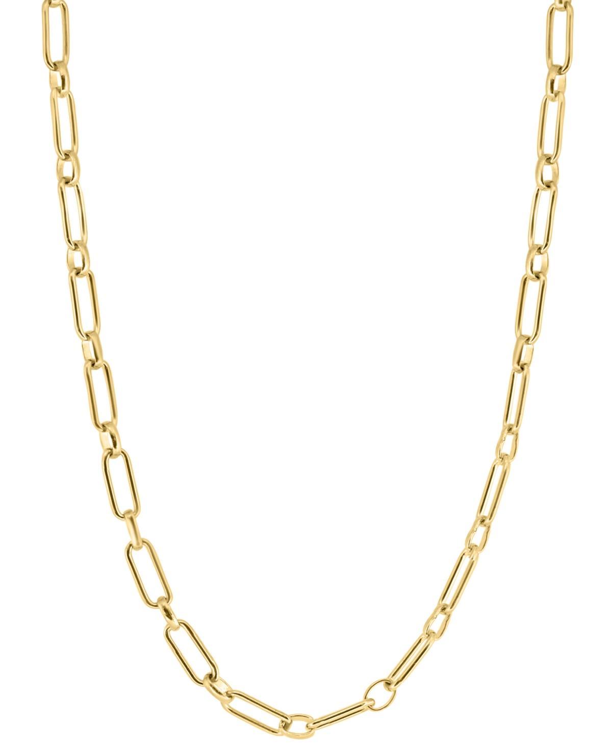 Effy Mens Link 22 Chain Necklace in 14k Gold-Plated Sterling Silver Product Image