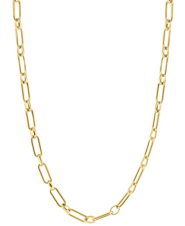 Effy Mens Link 22 Chain Necklace in 14k Gold-Plated Sterling Silver Product Image