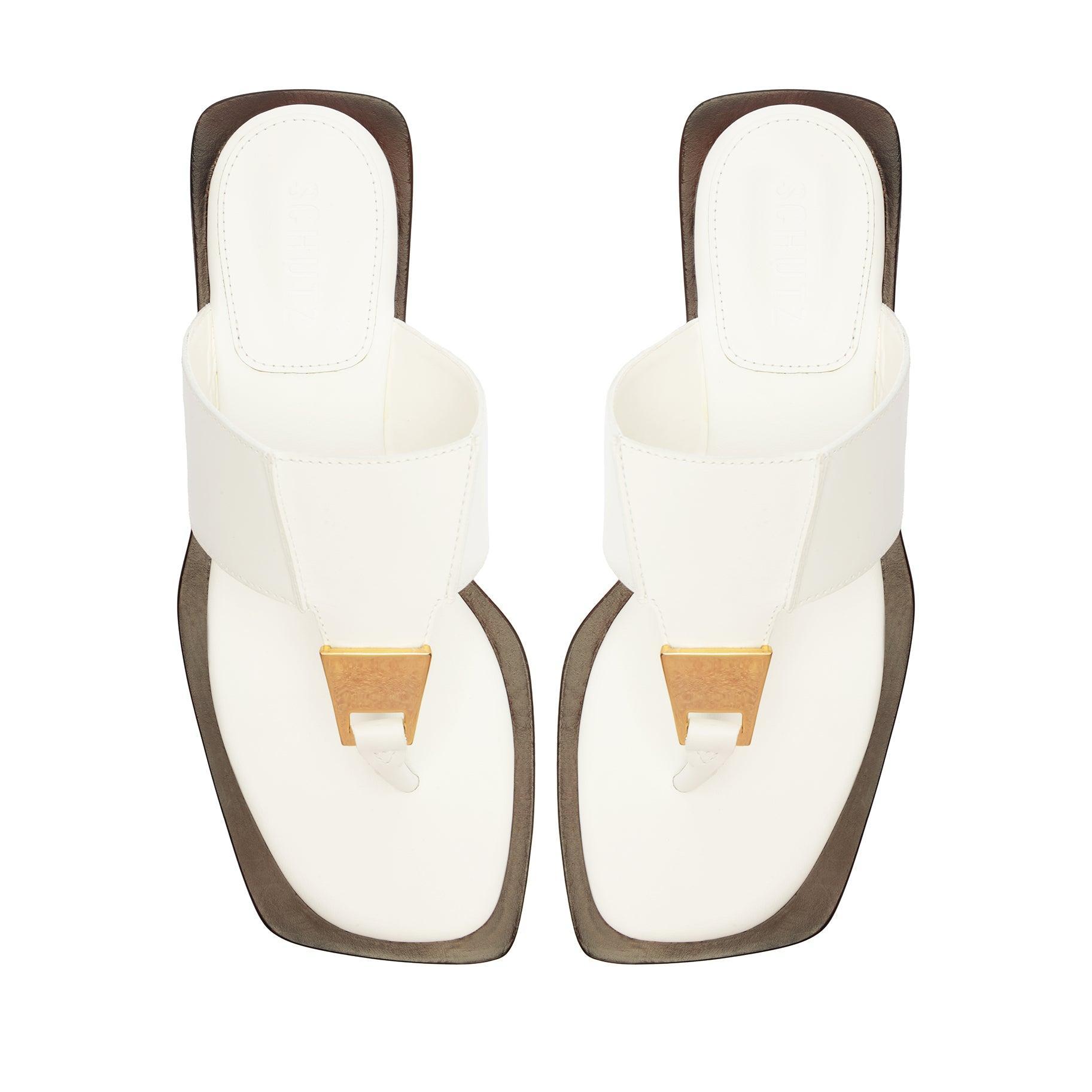 Salma Leather Flat Sandal Female Product Image