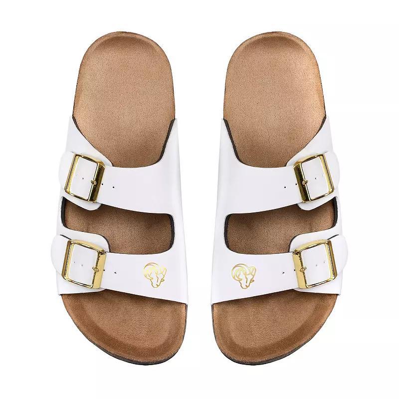 Womens FOCO Vegas Golden Knights Double-Buckle Sandals Product Image