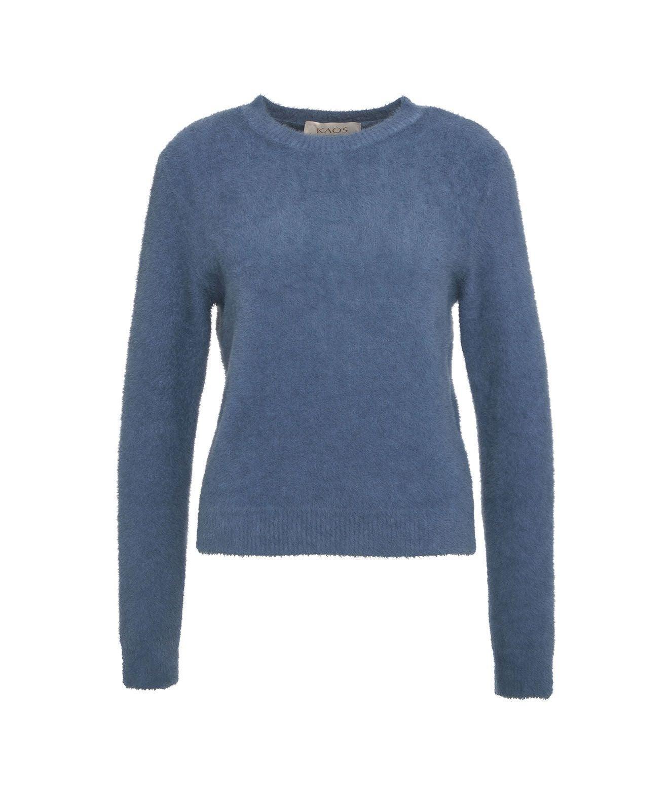 Pullover in maglia pelosa Female Product Image