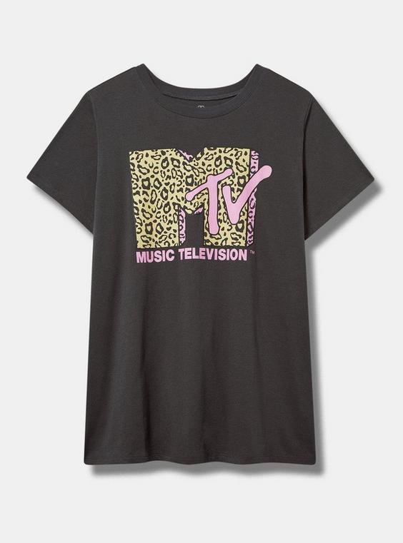 MTV Fit Cotton Crew Tee Product Image