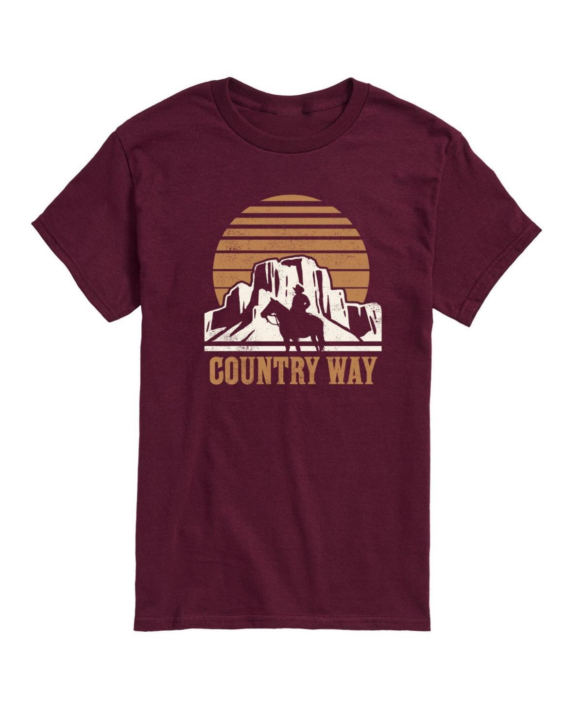 Airwaves Mens Country Way Short Sleeve T-shirt Product Image