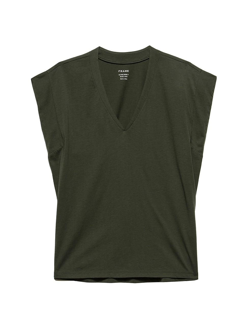 Le Mid Rise V-Neck Tee Product Image