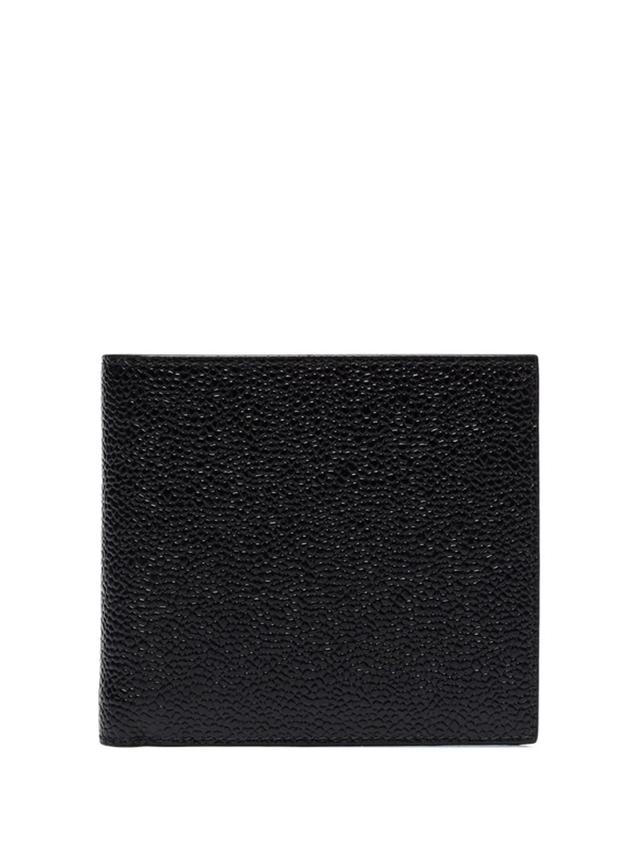 Pebble-grain Leather Billfold Wallet In Black Product Image