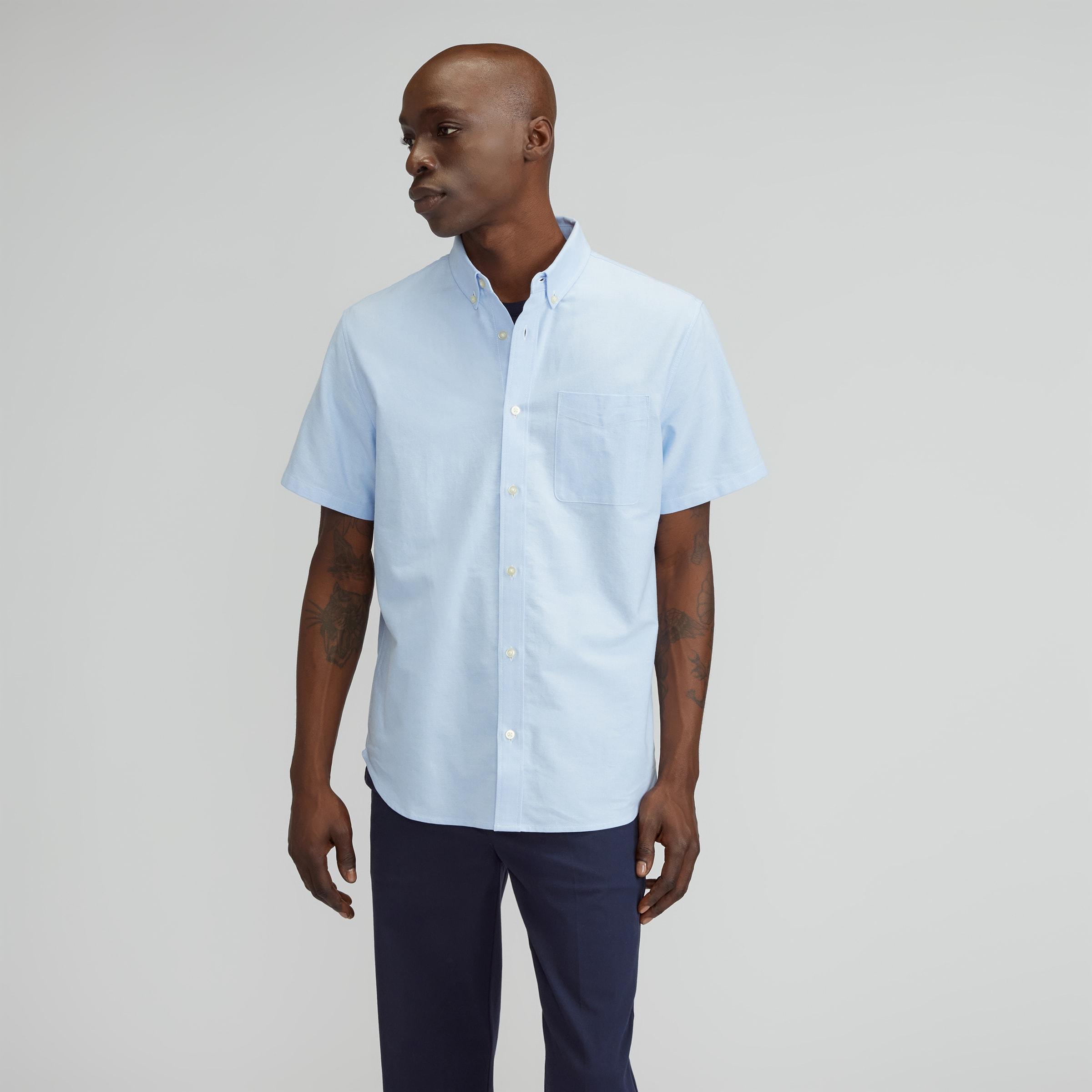 The Organic Short Sleeve Oxford Shirt Product Image