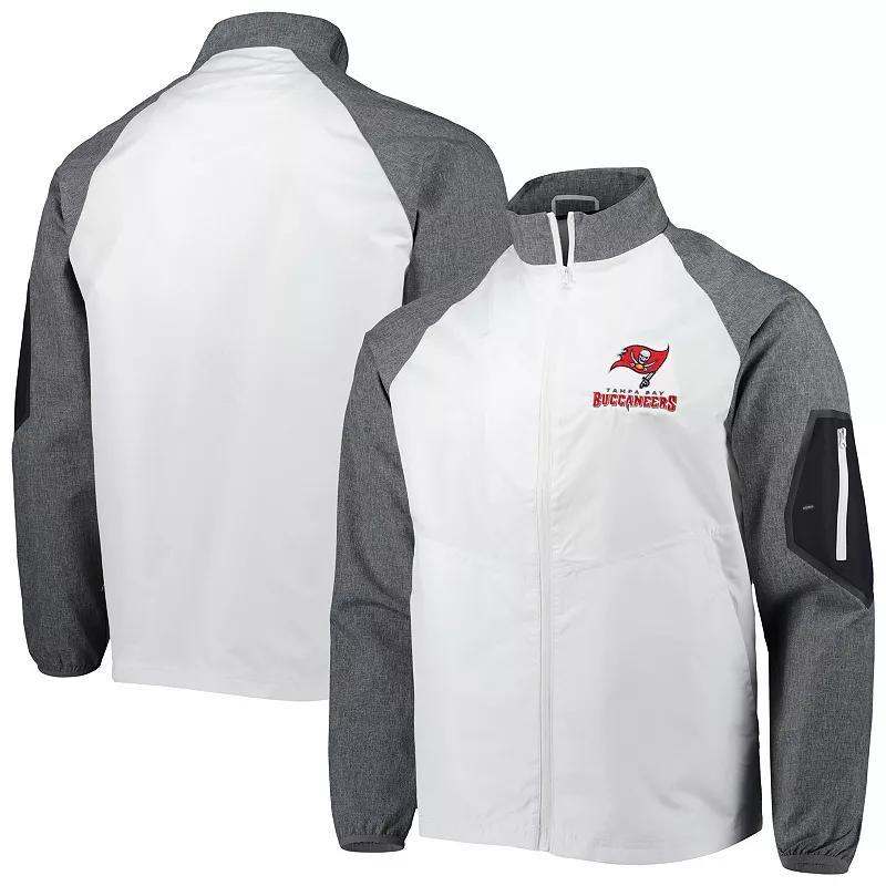 Mens Dunbrooke Tampa Bay Buccaneers Hurricane Raglan Full-Zip Windbreaker Jacket Product Image