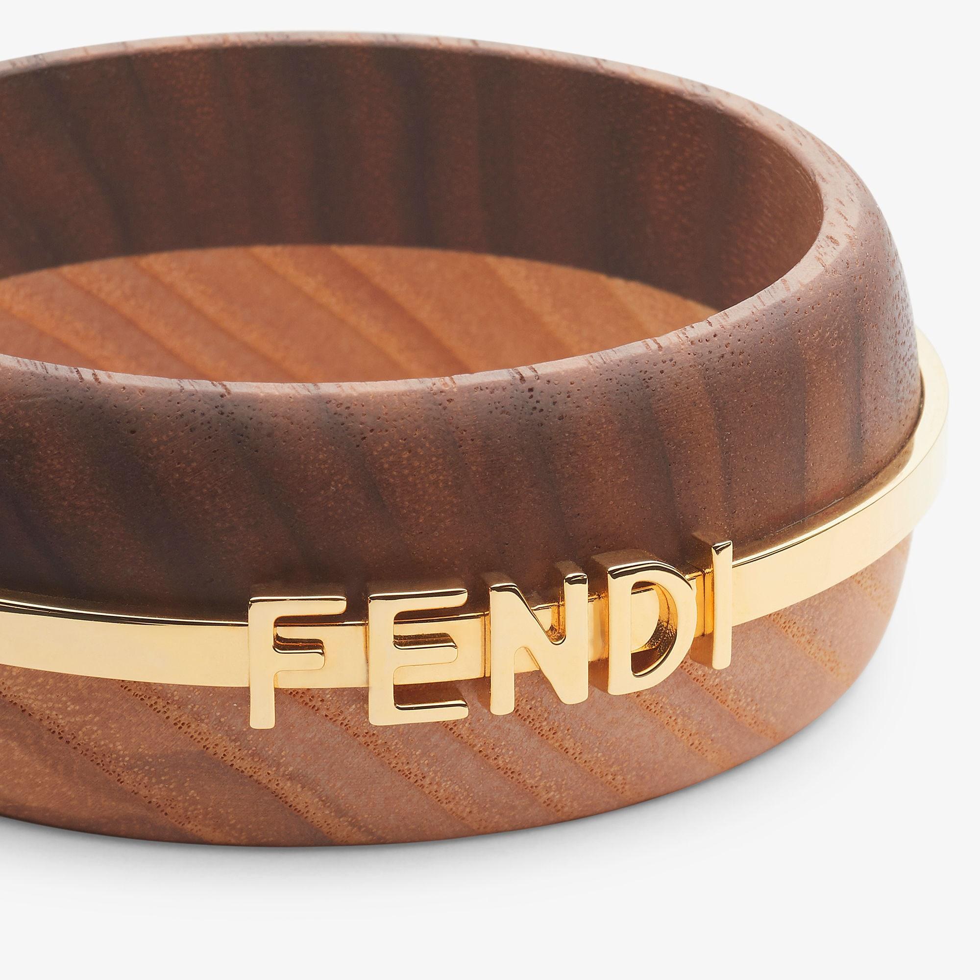 Fendigraphy BraceletBrown wood bracelet Product Image