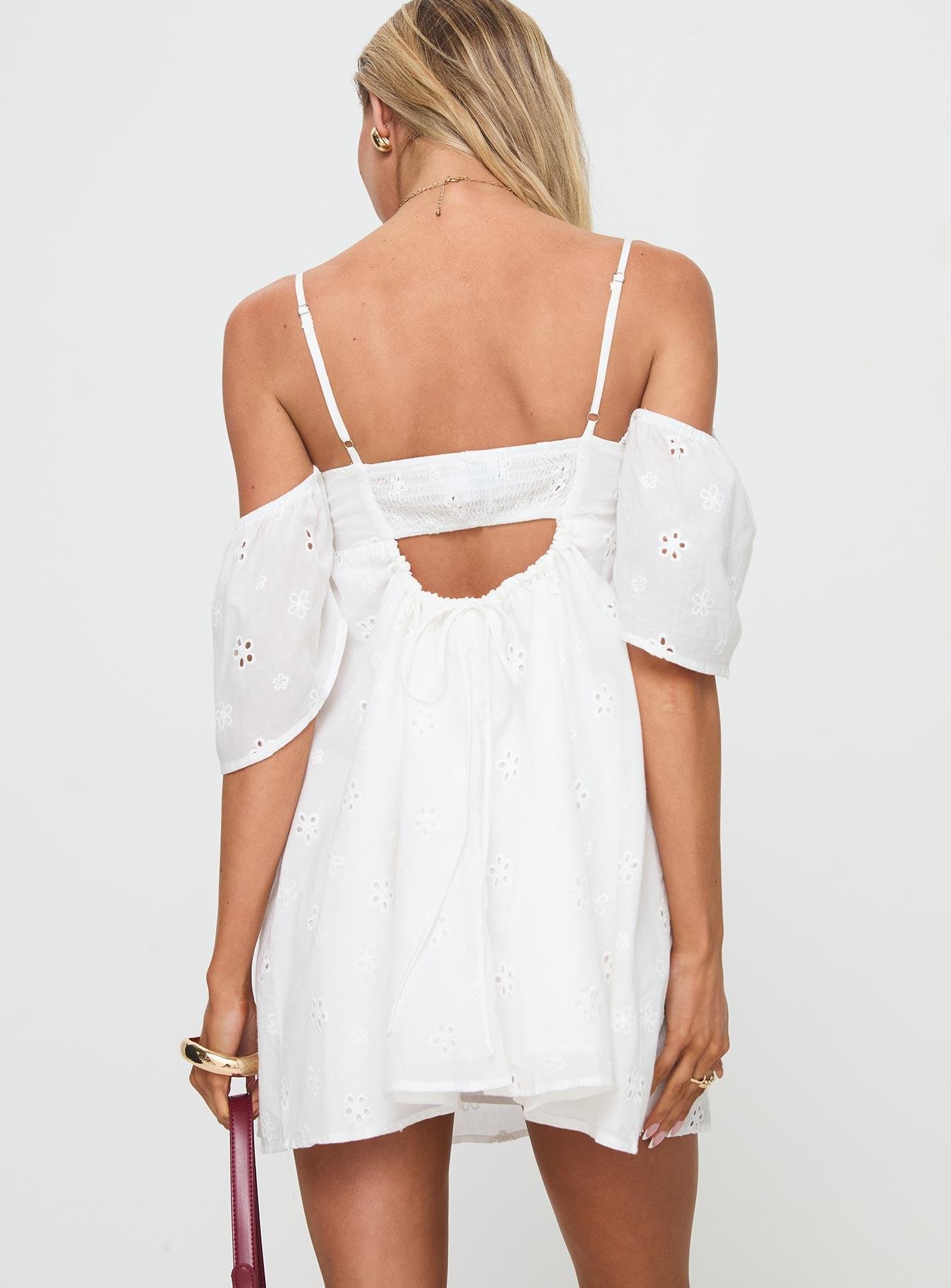 Cene Mini Dress White Product Image