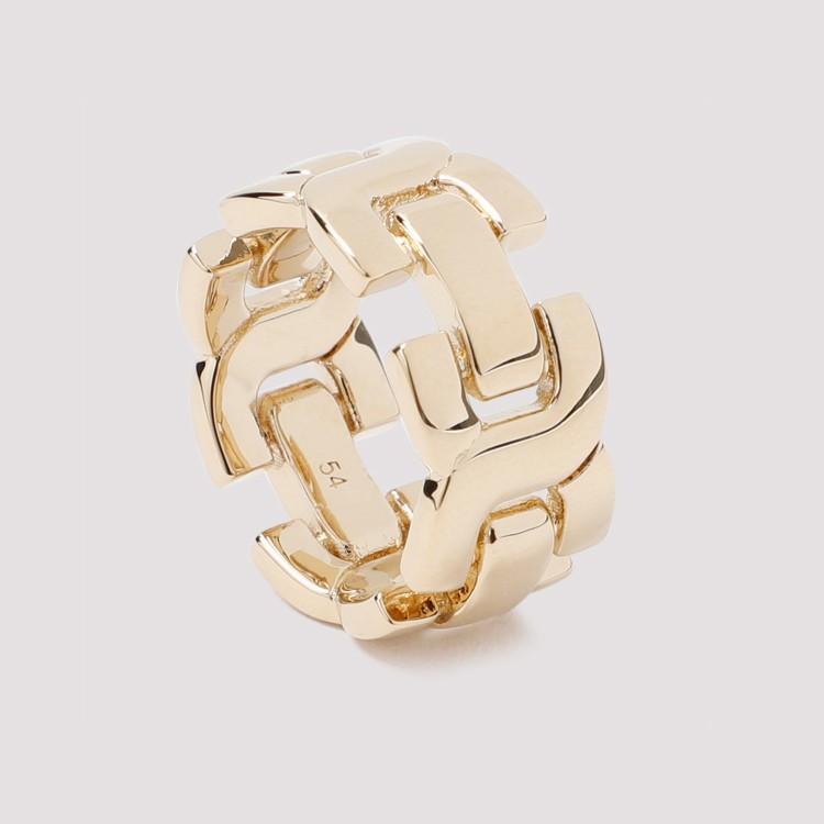 Marcie Bright Gold Brass Ring In Not Applicable Product Image