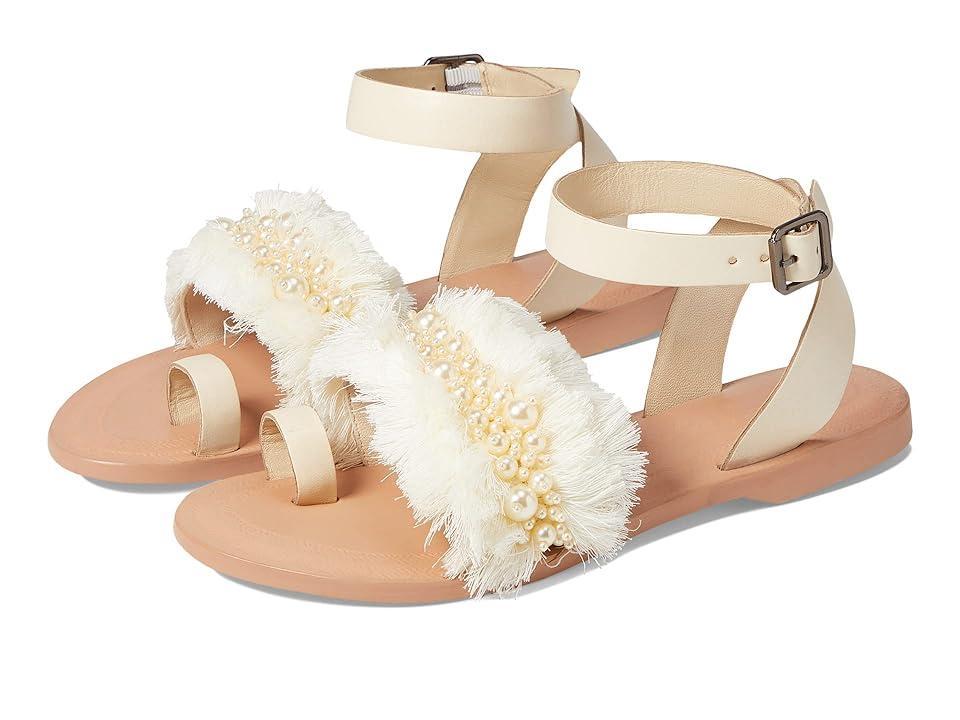 Free People Sun Peaks Embellished Sandal (Ivory) Women's Shoes Product Image