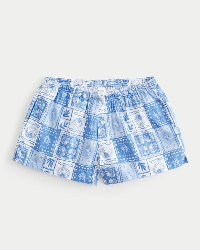 Cotton Pajama Shorts Product Image