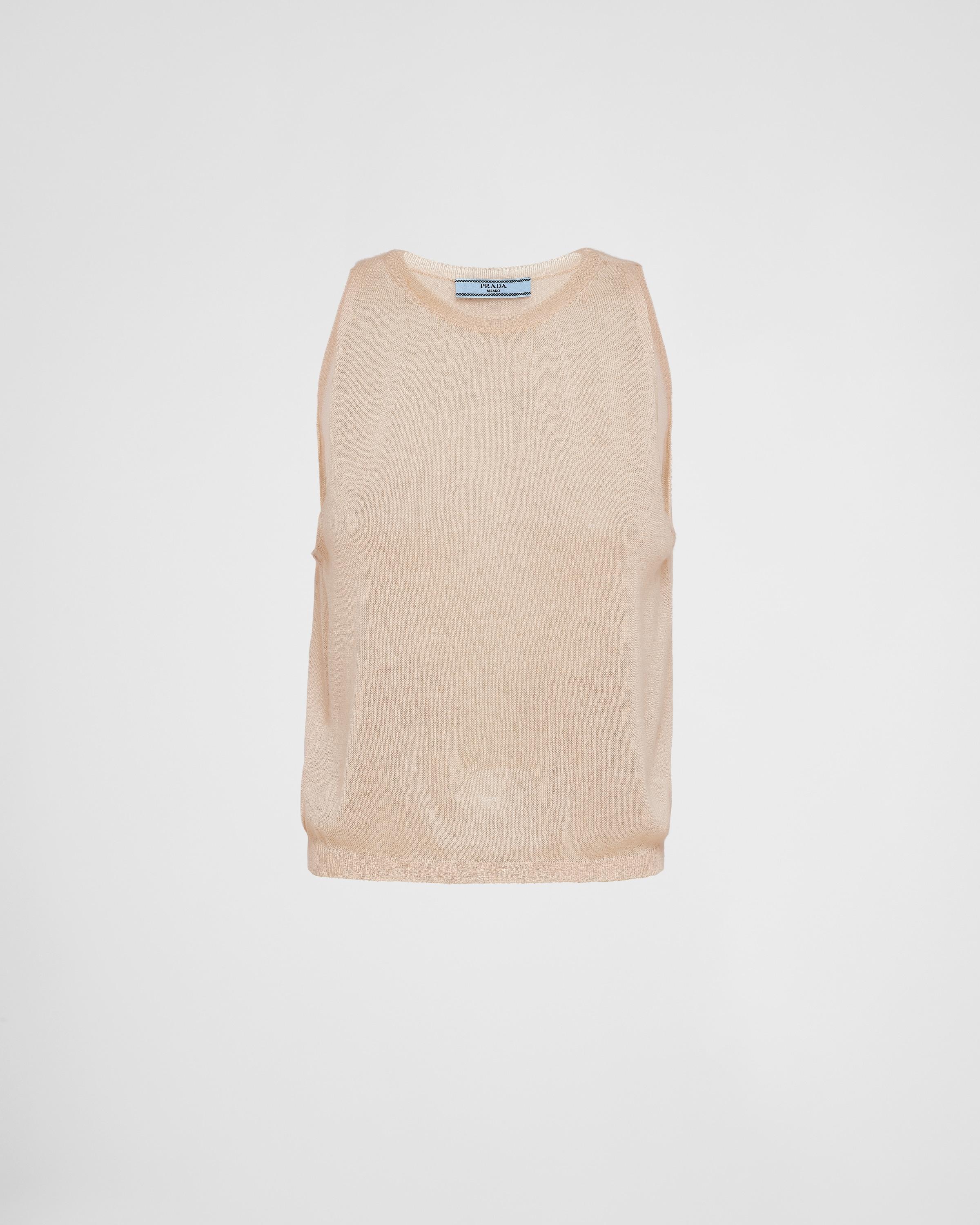 Cashmere tank top Product Image