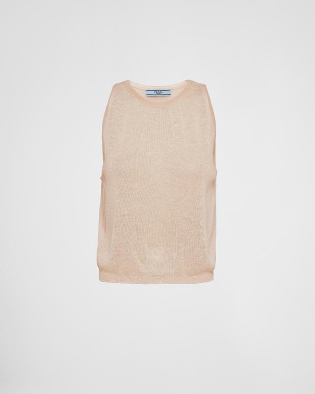 Cashmere tank top Product Image