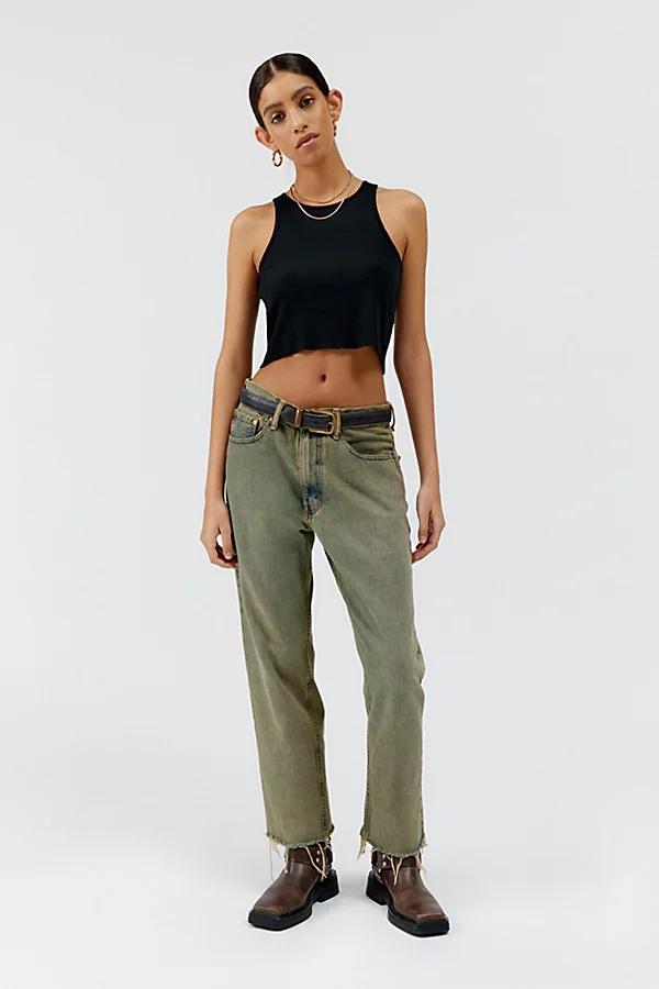 Urban Renewal Remade Levis Raw Cut Hem Jean Womens at Urban Outfitters Product Image