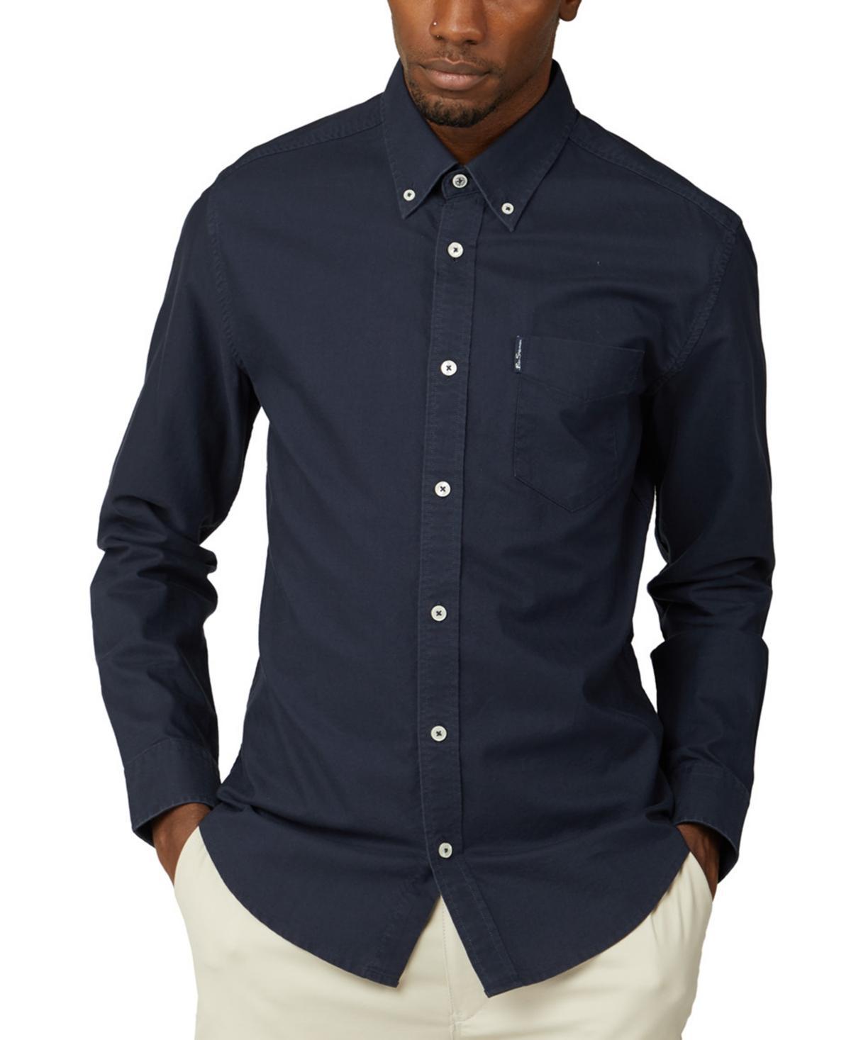 Ben Sherman Mens Iconic Oxford Single-Pocket Button-Down Long-Sleeve Shirt Product Image