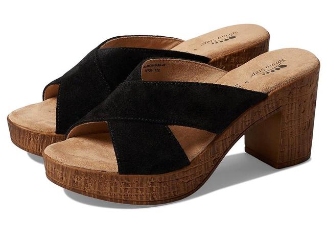 Spring Step Blanchar Womens Heeled Slide Sandals Product Image