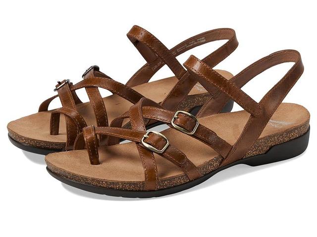 Dansko Roslyn Leather Strappy Thong Sandals Product Image