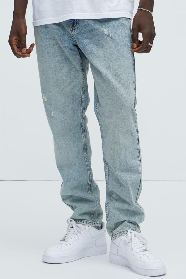 Tyus Slim Jeans - Light Wash Product Image