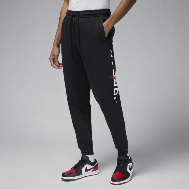 Jordan Mens Essential JD Air Stretch Fleece Pants - Black/White Product Image