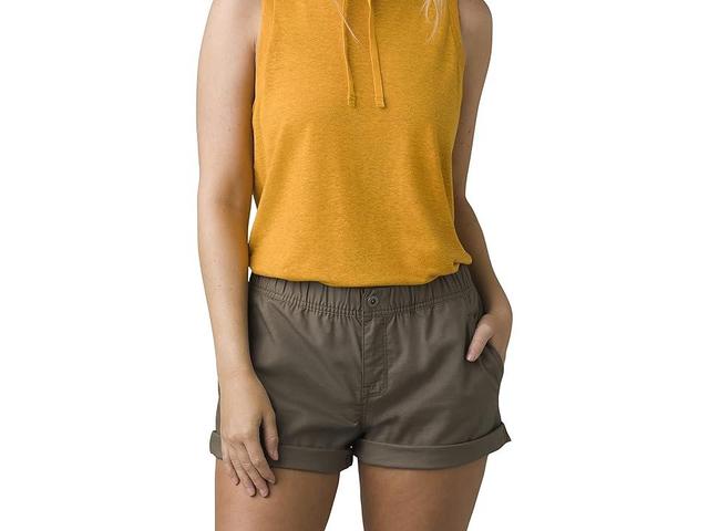 Prana 5 Double Peak Shorts (Mud) Women's Shorts Product Image