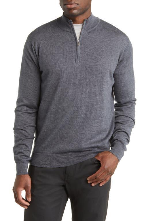 Peter Millar Crown Soft Quarter Zip Merino Wool Blend Pullover Product Image